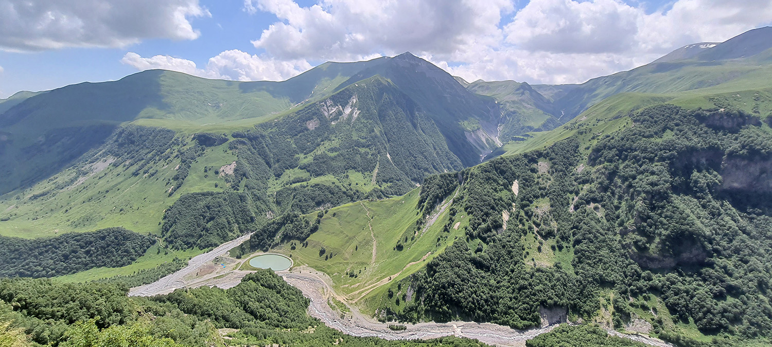 تابستان پیست اسکی گودائوری گرجستان